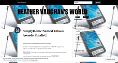 Desktop Screenshot of heathervaughansworld.wordpress.com