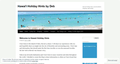 Desktop Screenshot of hawaiiholidayhints.wordpress.com