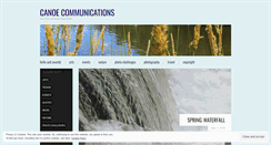 Desktop Screenshot of canoecommunications.wordpress.com