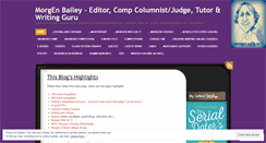 Desktop Screenshot of morgenbailey.wordpress.com
