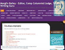 Tablet Screenshot of morgenbailey.wordpress.com