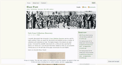 Desktop Screenshot of halfpast.wordpress.com