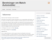 Tablet Screenshot of matchautomobilersvindler.wordpress.com