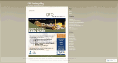 Desktop Screenshot of grpfunding.wordpress.com
