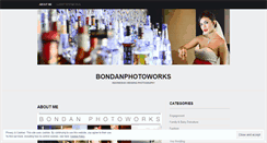 Desktop Screenshot of bondanphotoworks.wordpress.com