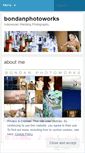 Mobile Screenshot of bondanphotoworks.wordpress.com