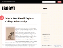 Tablet Screenshot of esogyt.wordpress.com