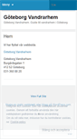 Mobile Screenshot of goteborgvandrarhem.wordpress.com