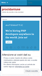 Mobile Screenshot of procidaniuse.wordpress.com