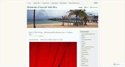 Desktop Screenshot of barbaracolebythesea.wordpress.com