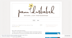 Desktop Screenshot of pamdusbabek.wordpress.com