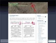 Tablet Screenshot of lyonsmouth.wordpress.com