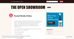 Desktop Screenshot of openshowroom.wordpress.com