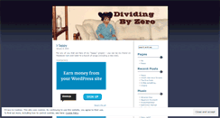 Desktop Screenshot of dividing.wordpress.com