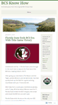 Mobile Screenshot of bcsknowhow.wordpress.com