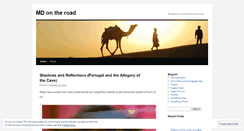 Desktop Screenshot of mdontheroad.wordpress.com