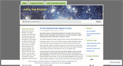 Desktop Screenshot of lifeinthegalaxy.wordpress.com