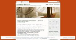 Desktop Screenshot of geschichtentruhe.wordpress.com