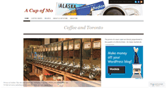 Desktop Screenshot of findingcoffee.wordpress.com