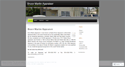 Desktop Screenshot of brucemartinappriaser.wordpress.com