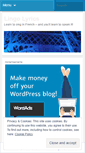 Mobile Screenshot of lingolyrics.wordpress.com