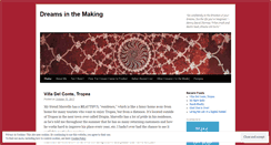 Desktop Screenshot of dreamsinthemaking.wordpress.com