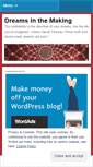 Mobile Screenshot of dreamsinthemaking.wordpress.com