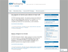 Tablet Screenshot of edvpackaginges.wordpress.com