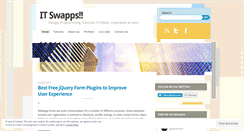 Desktop Screenshot of itswapps.wordpress.com