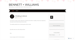 Desktop Screenshot of bennettwilliams.wordpress.com