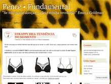 Tablet Screenshot of pencefundamental.wordpress.com