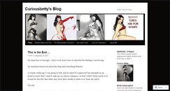 Desktop Screenshot of curiousbetty.wordpress.com