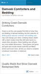 Mobile Screenshot of damaskcomforters.wordpress.com