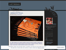 Tablet Screenshot of lolisaloon.wordpress.com