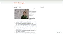 Desktop Screenshot of cathyyarbrough.wordpress.com