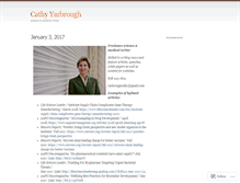 Tablet Screenshot of cathyyarbrough.wordpress.com