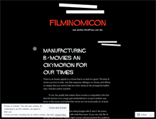 Tablet Screenshot of filminomicon.wordpress.com