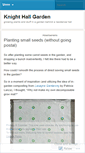 Mobile Screenshot of khgarden.wordpress.com