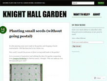 Tablet Screenshot of khgarden.wordpress.com