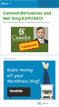 Mobile Screenshot of camelotderivativesrevealedexposed.wordpress.com