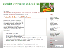 Tablet Screenshot of camelotderivativesrevealedexposed.wordpress.com