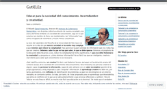 Desktop Screenshot of gutielez.wordpress.com