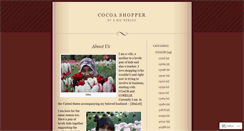 Desktop Screenshot of cocoashopper.wordpress.com