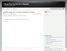 Tablet Screenshot of pemfreeshipping.wordpress.com