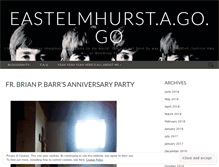 Tablet Screenshot of eastelmhurstagogo.wordpress.com