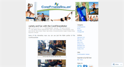 Desktop Screenshot of corefitnessroller.wordpress.com