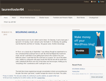 Tablet Screenshot of laurenfoster64.wordpress.com