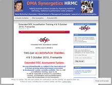 Tablet Screenshot of dmasynergetics.wordpress.com