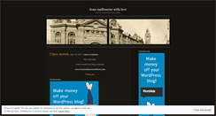 Desktop Screenshot of frommelbournewithlove.wordpress.com
