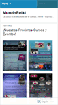 Mobile Screenshot of mundoreiki.wordpress.com